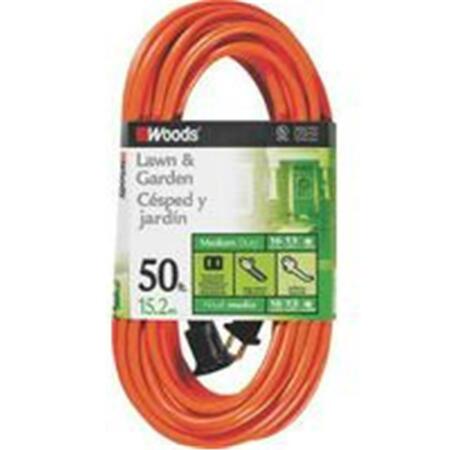 COLEMAN CABLE . Cord Ext Outdoor 16/2X50Ft Org 723 5370564